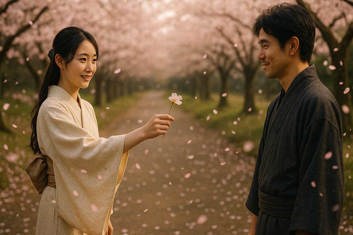 小泉八雲-お貞のはなし-春の帰り道