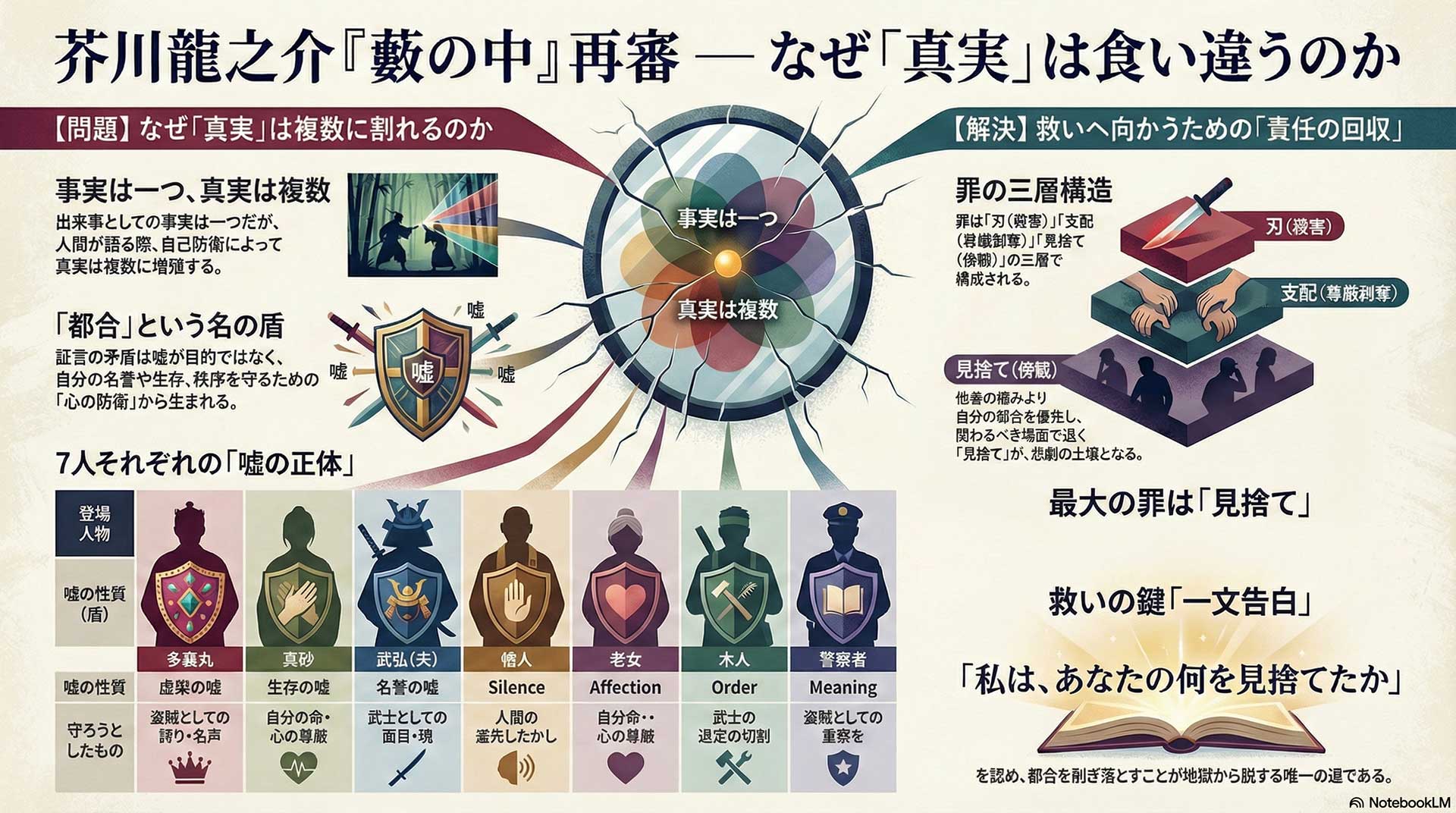 芥川龍之介 藪の中 再審