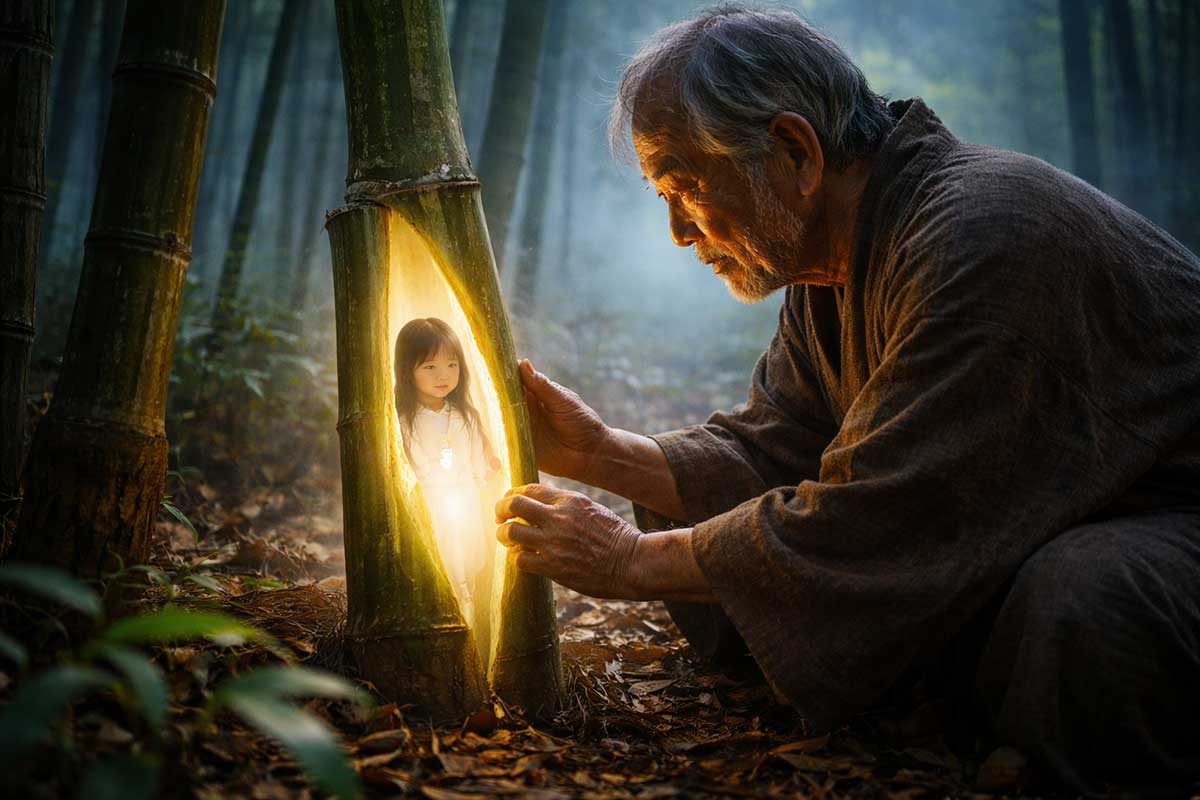 Tale of the Bamboo Cutter retelling