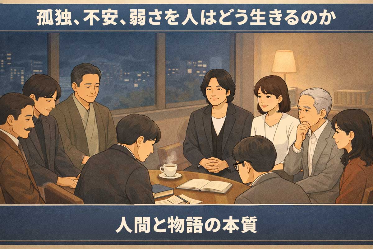 孤独、不安、弱さを人はどう生きるのか