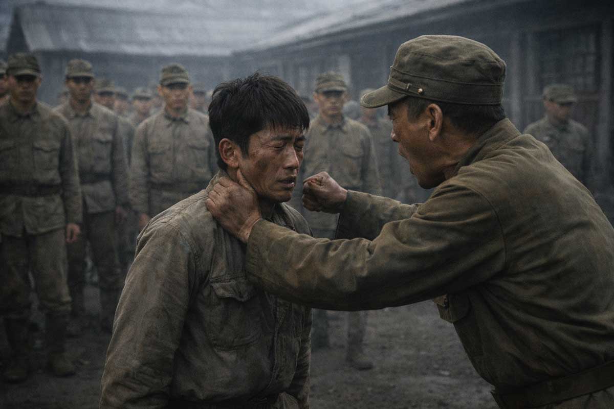 Military-discipline-in-harsh-training