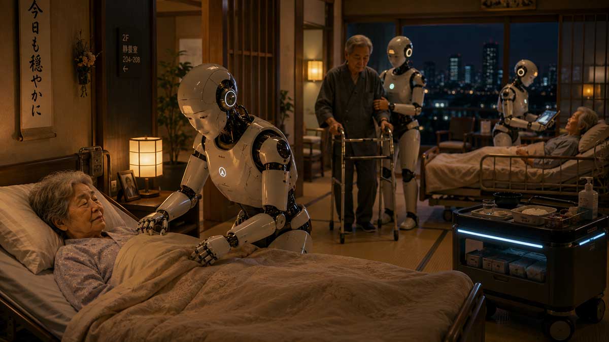ロボットと老後