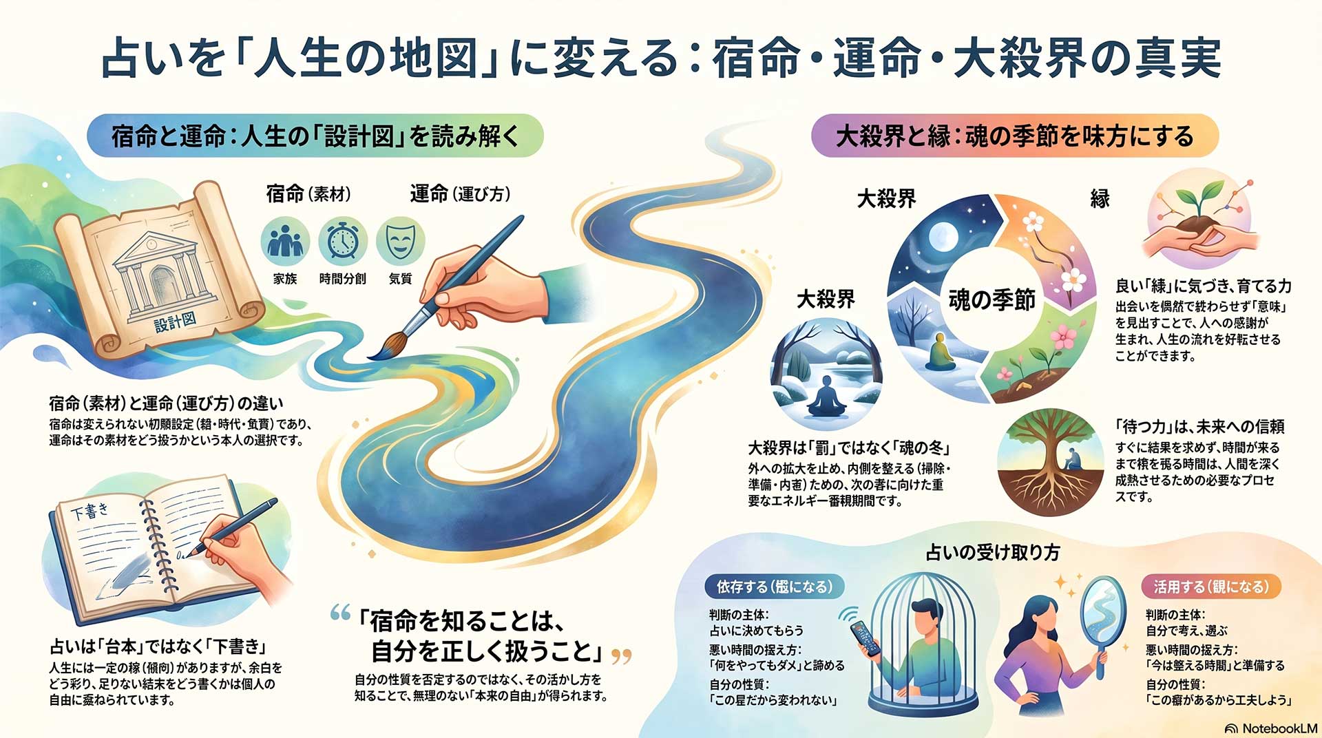 占いを人生の地図に変える