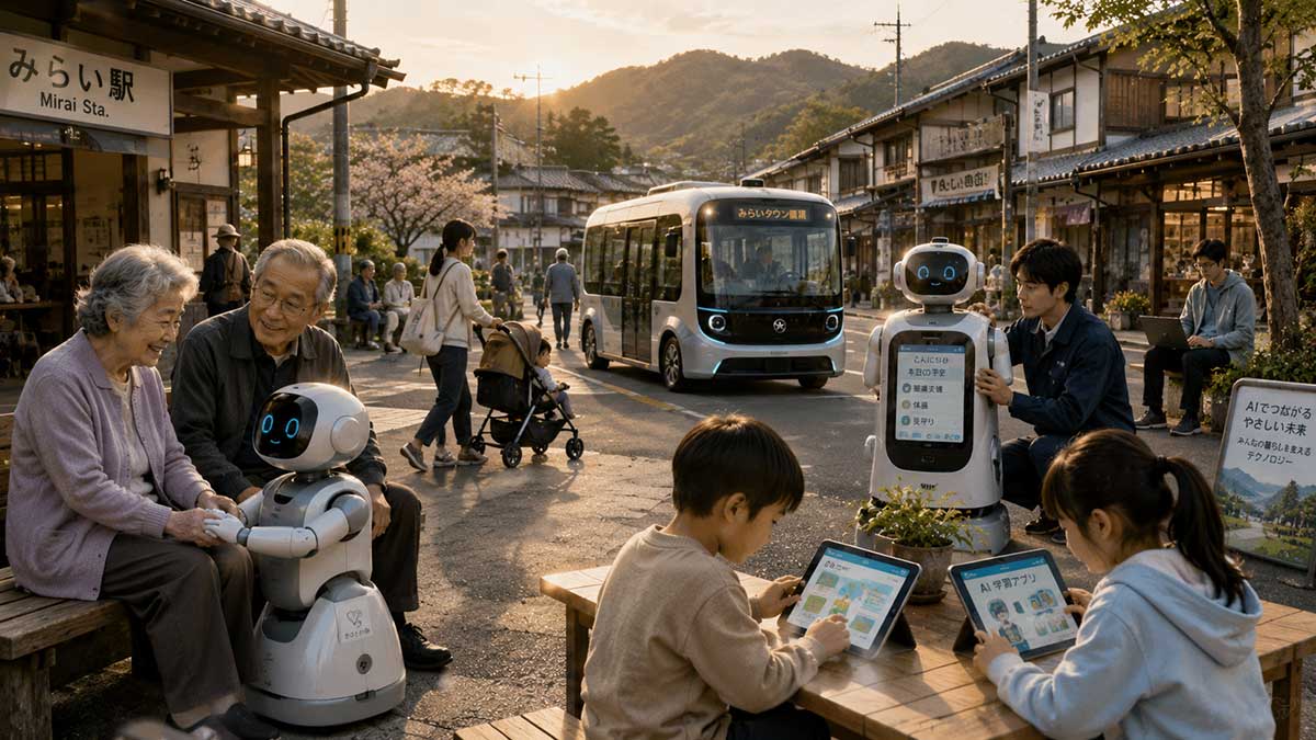 少子高齢化とAIの日本