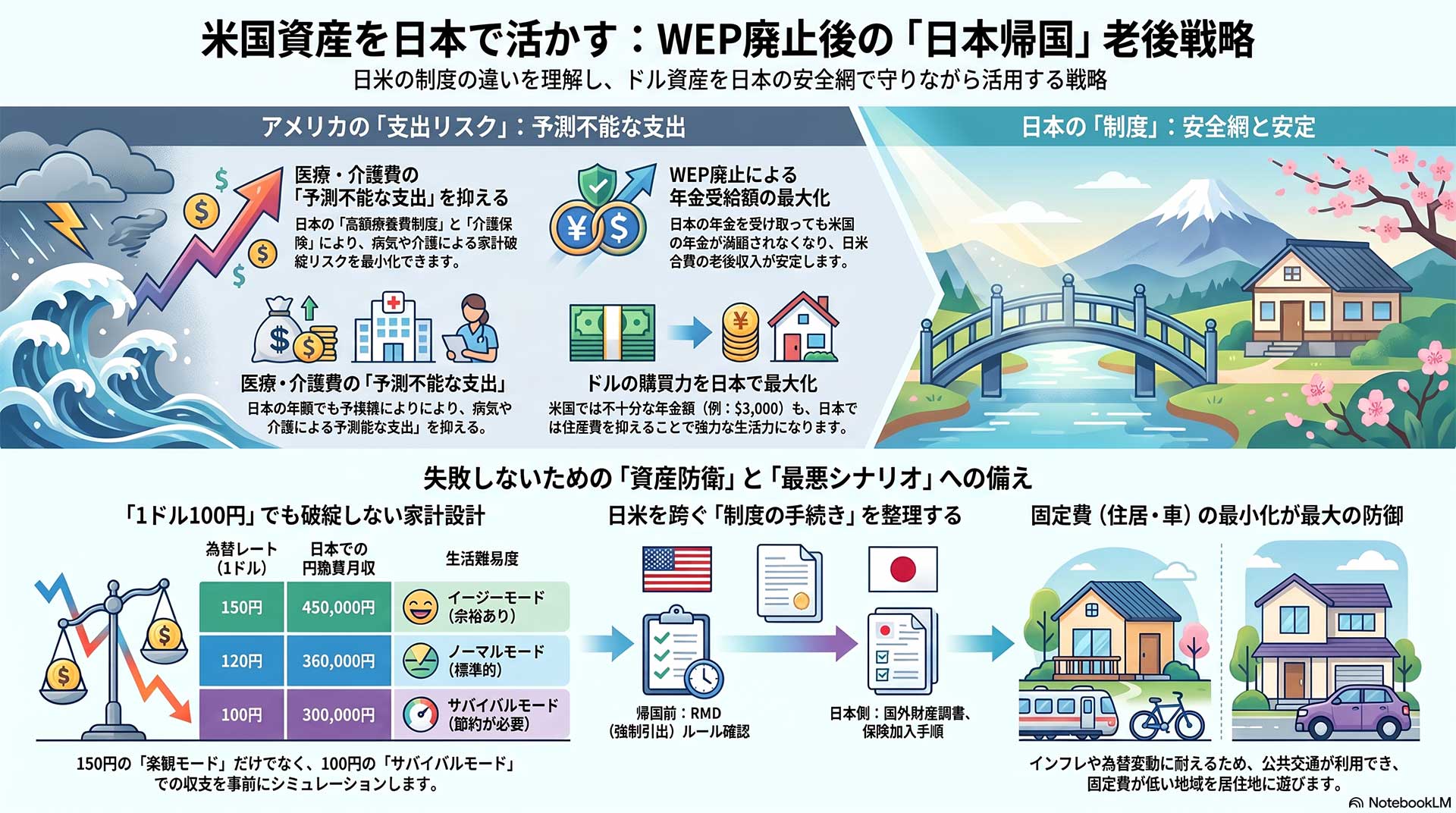 日本帰国後の米国資産活用戦略