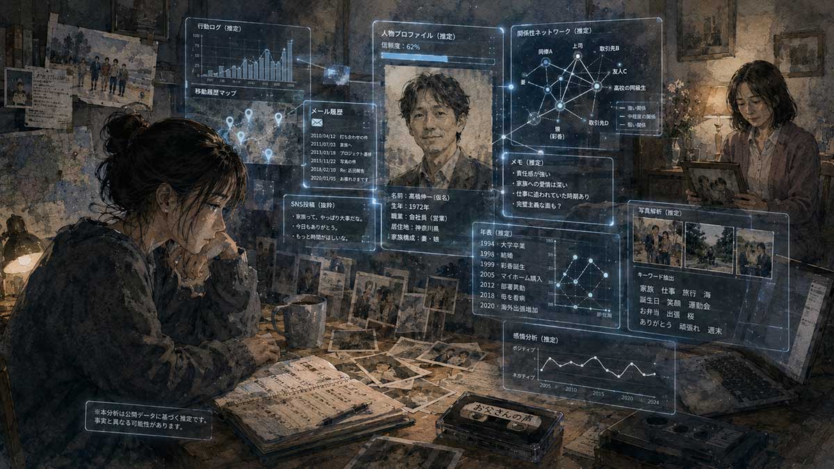 AIが作った父の本当の顔