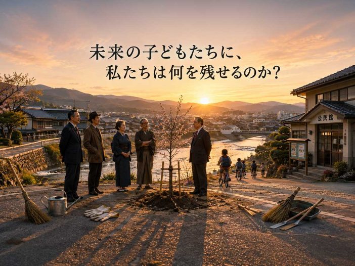 未来の子どもたちに、私たちは何を残せるのか