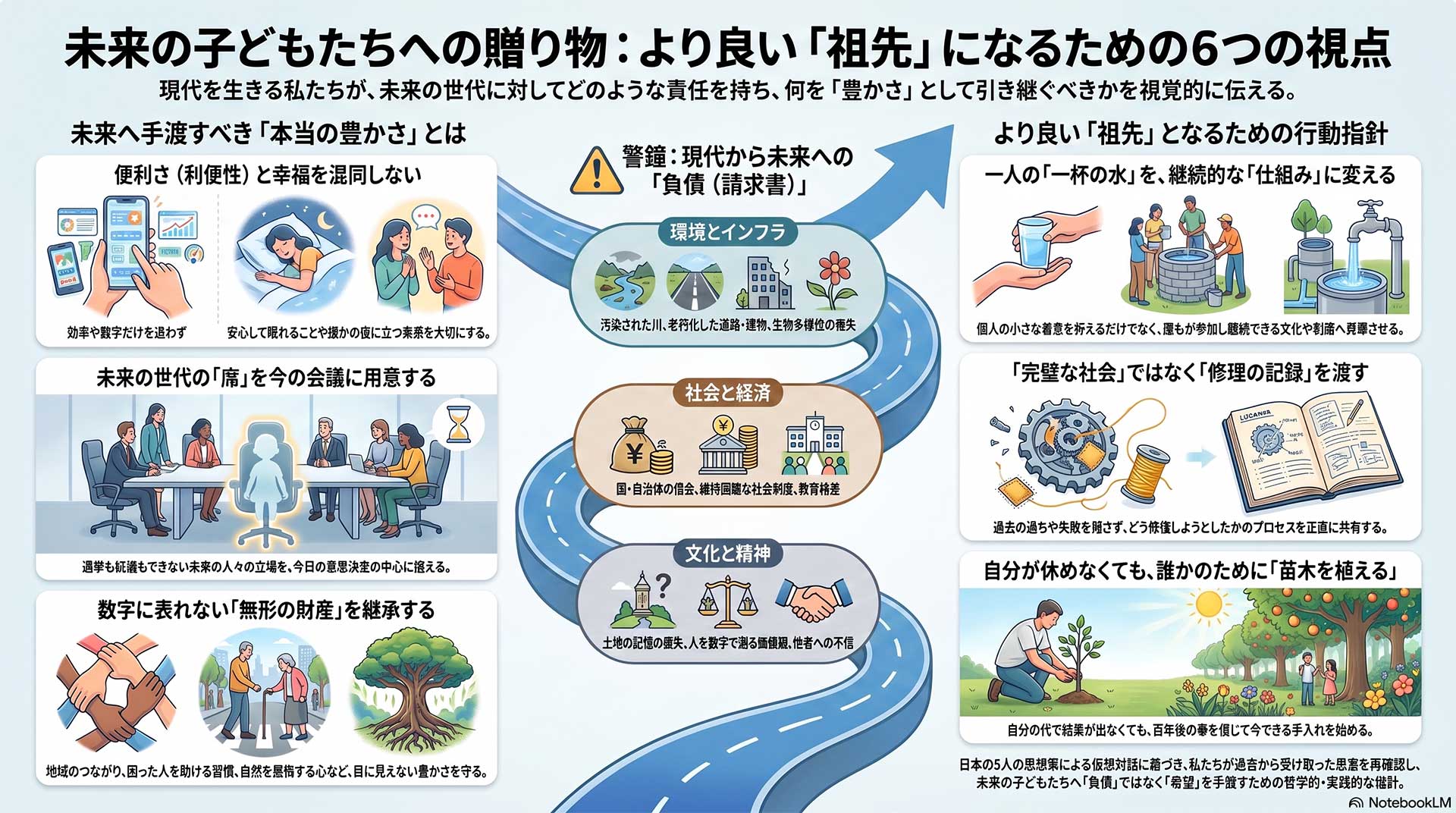 より良い「祖先」への6つの視点 より良い「祖先」への6つの視点