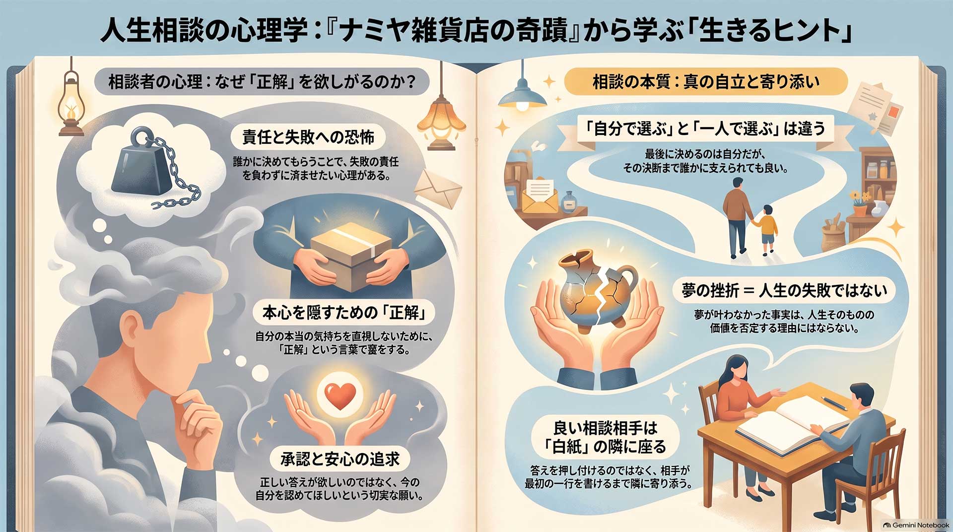 人生相談の心理学とヒント 人生相談の心理学とヒント