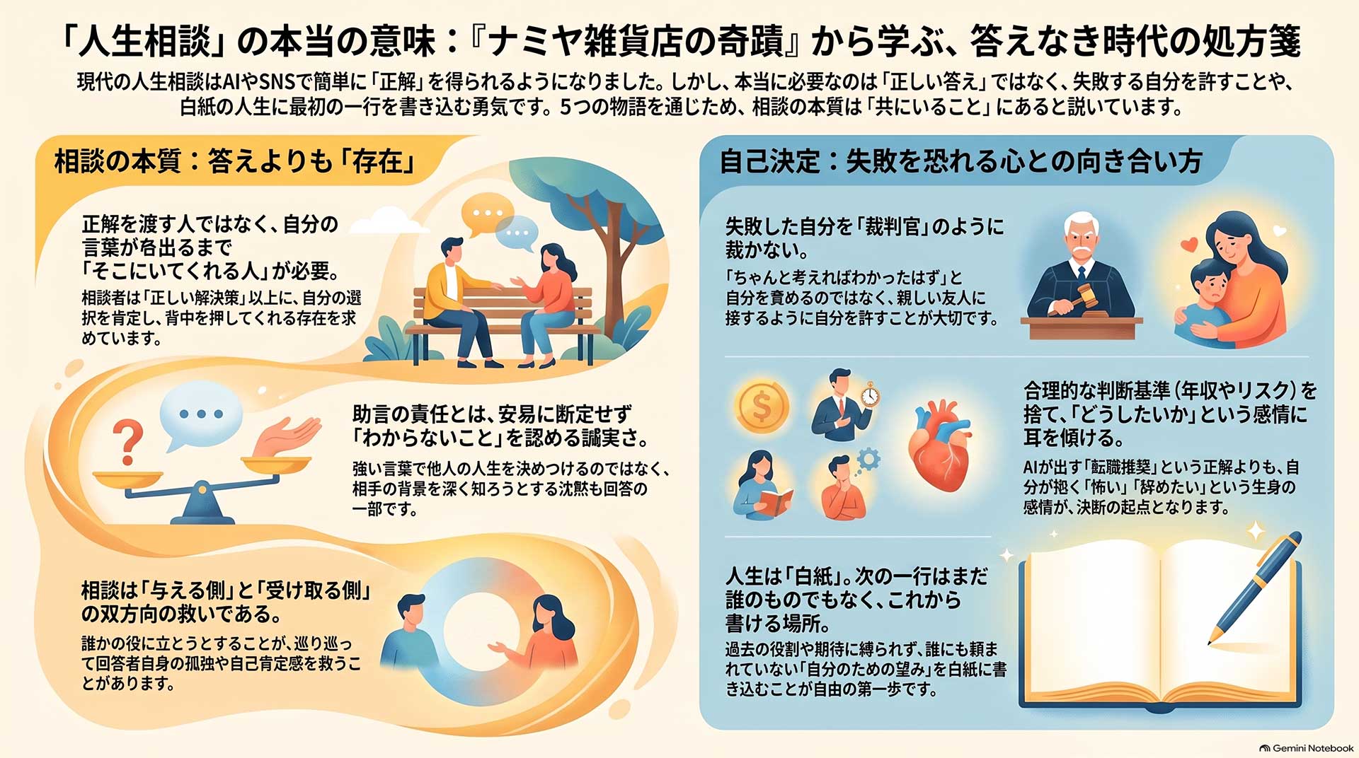 人生相談の本質と向き合い方