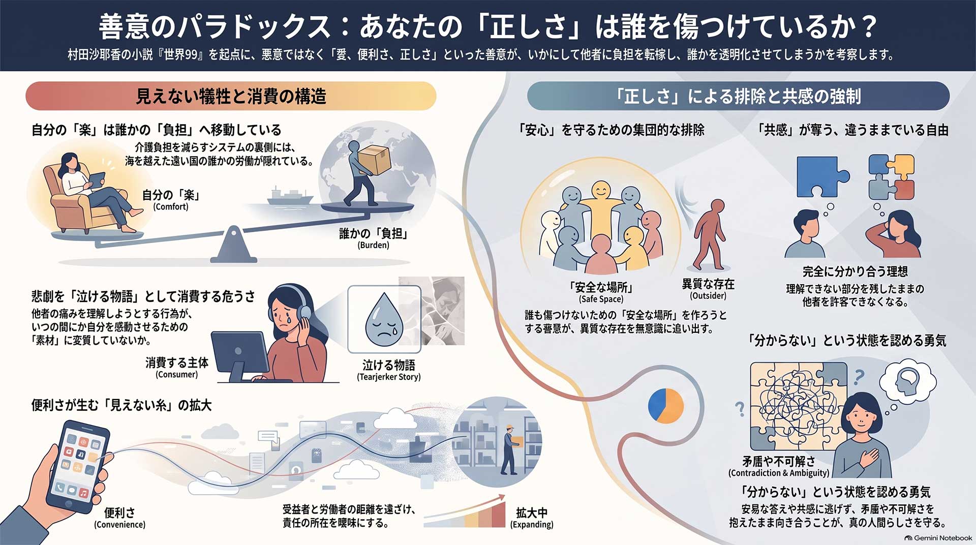 善意のパラドックス解説図