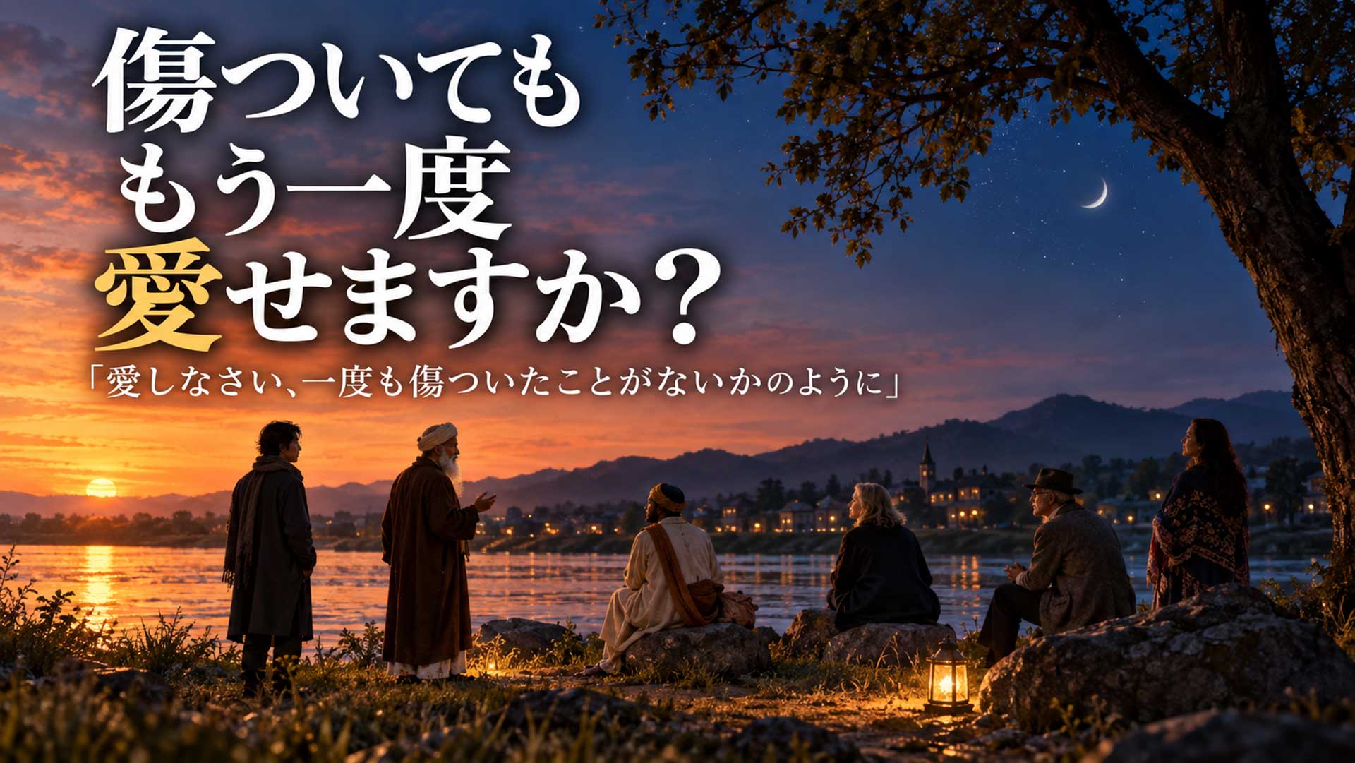 愛しなさい 一度も傷ついたことがないかのように 愛しなさい 一度も傷ついたことがないかのように
