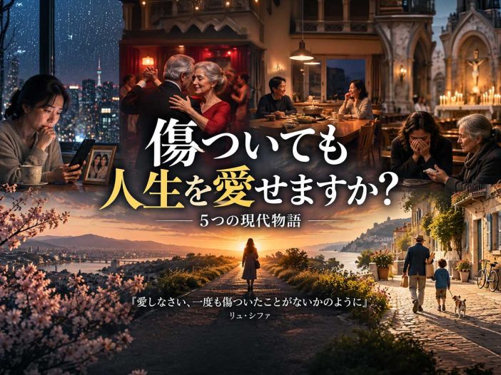 愛しなさい、一度も傷ついたことがないかのように現代物語