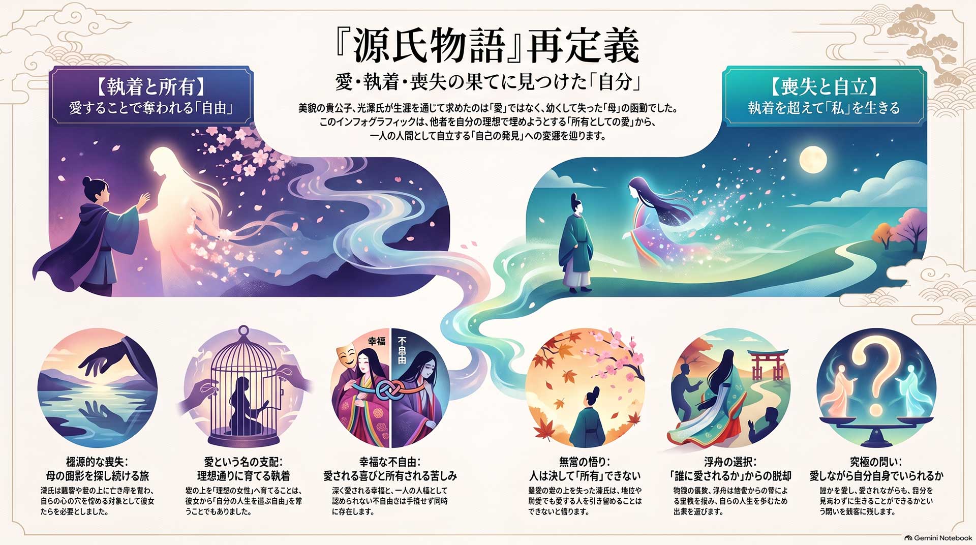源氏物語_愛と自立の解説