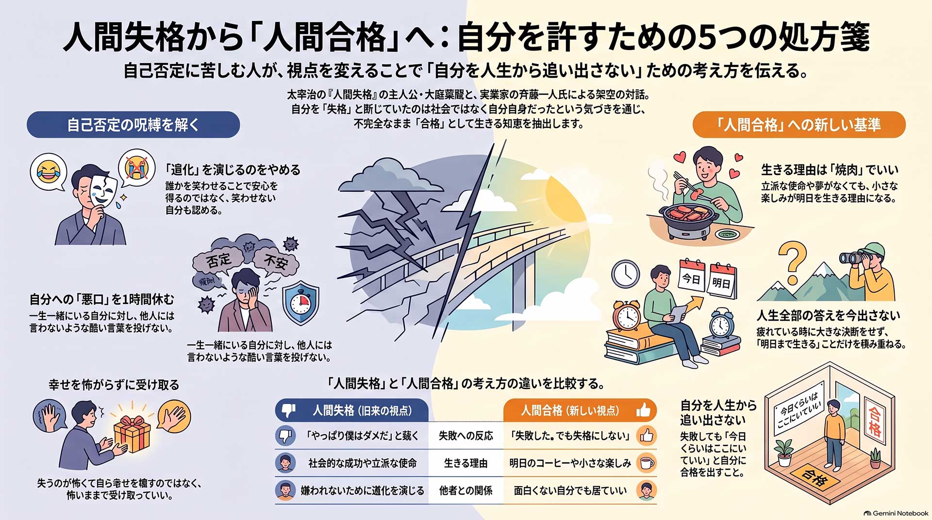 自分を許す5つの処方箋