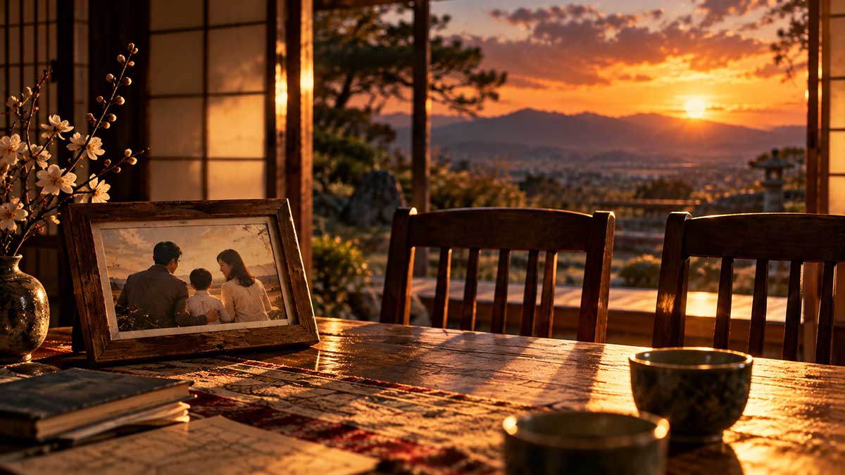 Sunset-Memories-in-a-Japanese-Room